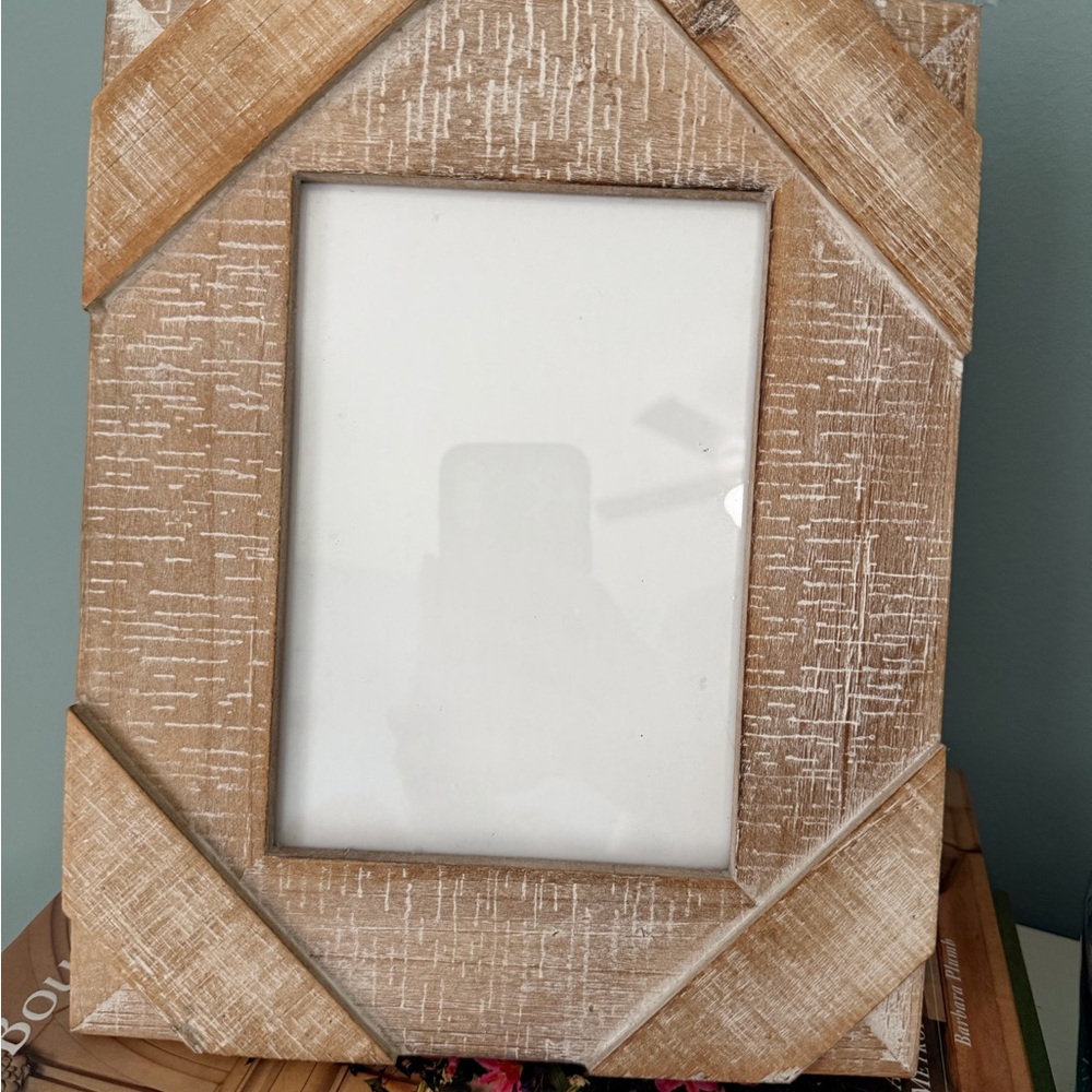 Rustic Brown Wooden Picture Frame
